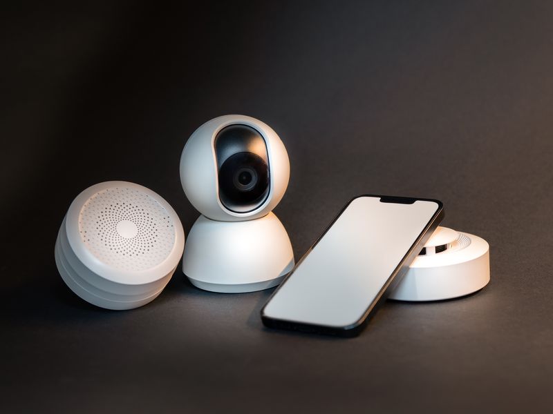 Smart security camera and sensor kit